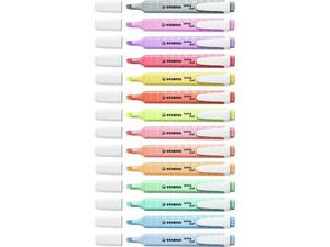 Μαρκαδόροι υπογράμμισης Stabilo Swing Cool Pastel 275 διάφορα χρώματα